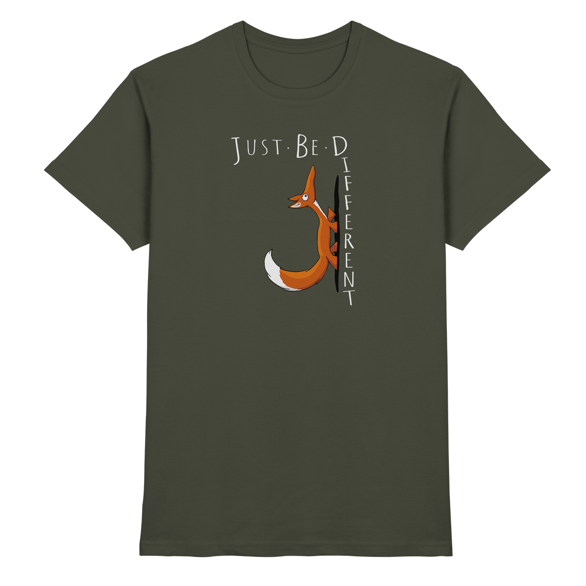 Just Be Different | Sei Anders, kleiner Fuchs - Premium Shirt
