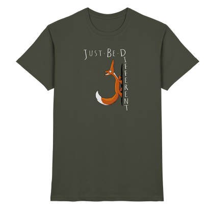 Just Be Different | Sei Anders, kleiner Fuchs - Premium Shirt