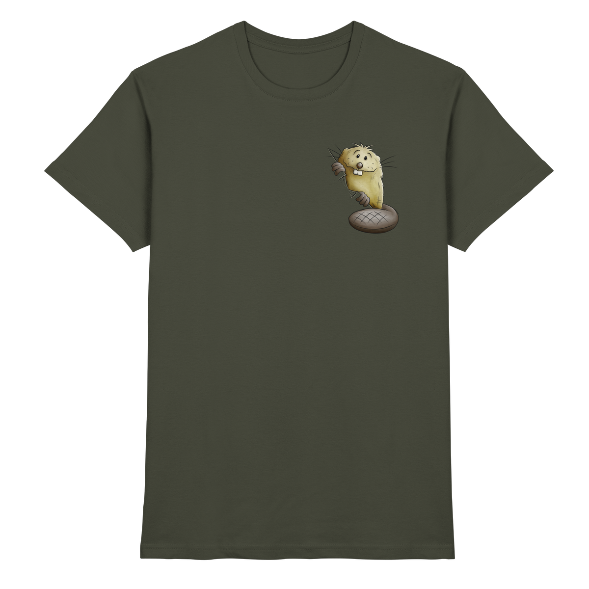 Lustiger frecher Biber - Premium Shirt