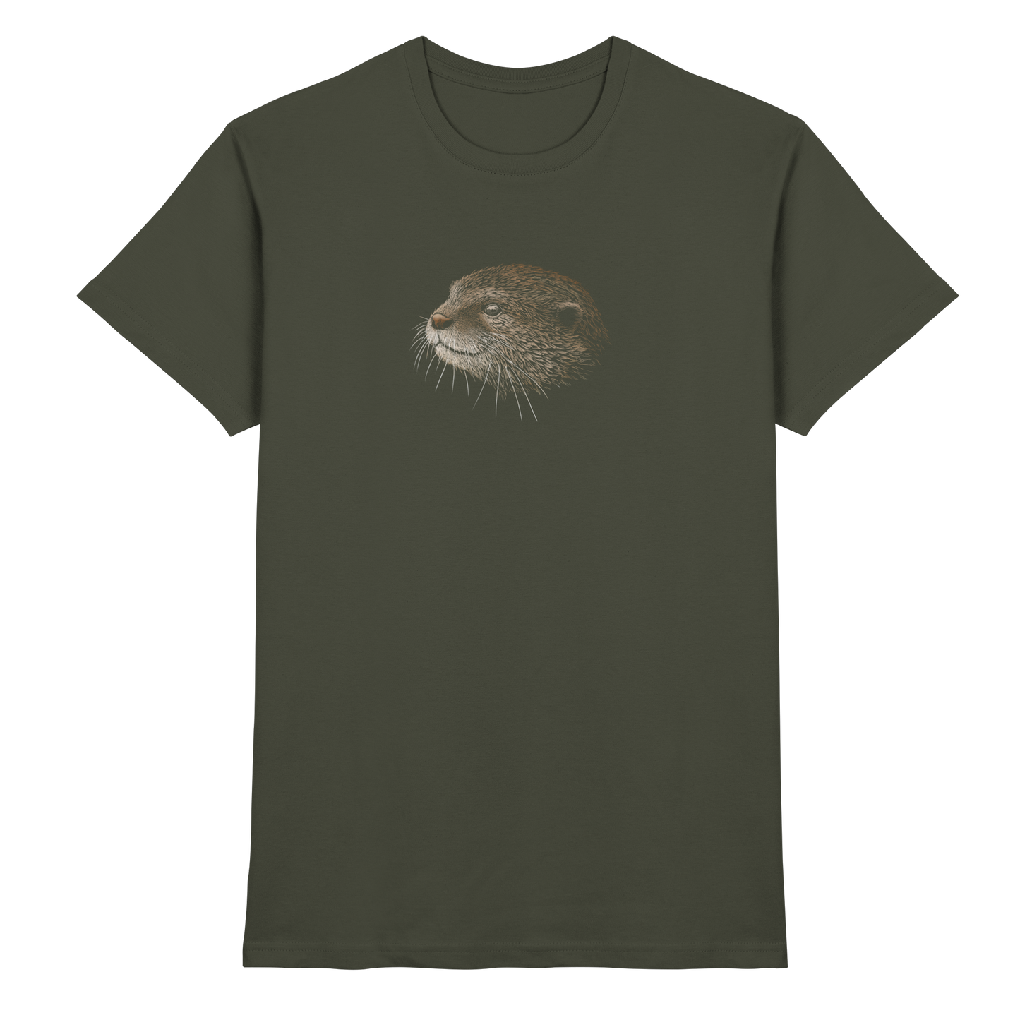 Otter Bleistift Zeichnung KritzelKunst - Premium Shirt