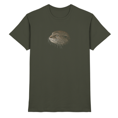 Otter Bleistift Zeichnung KritzelKunst - Premium Shirt