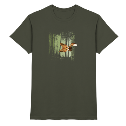 Fuchs im Zwielicht-Wald - Premium Shirt