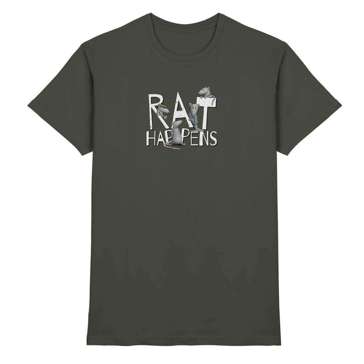 Rat Happens Ratten - Premium Shirt