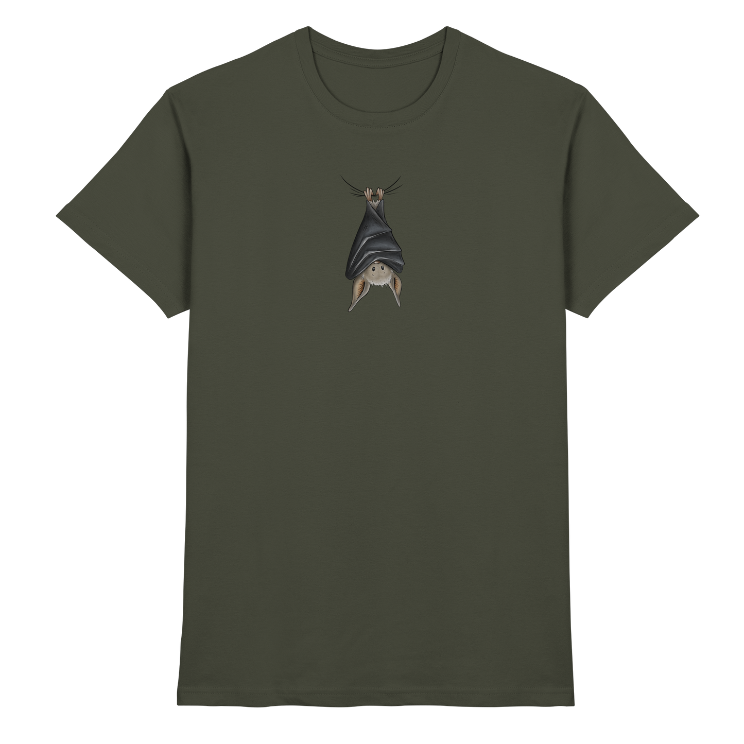 Lustig chillende Fledermaus - Premium Shirt