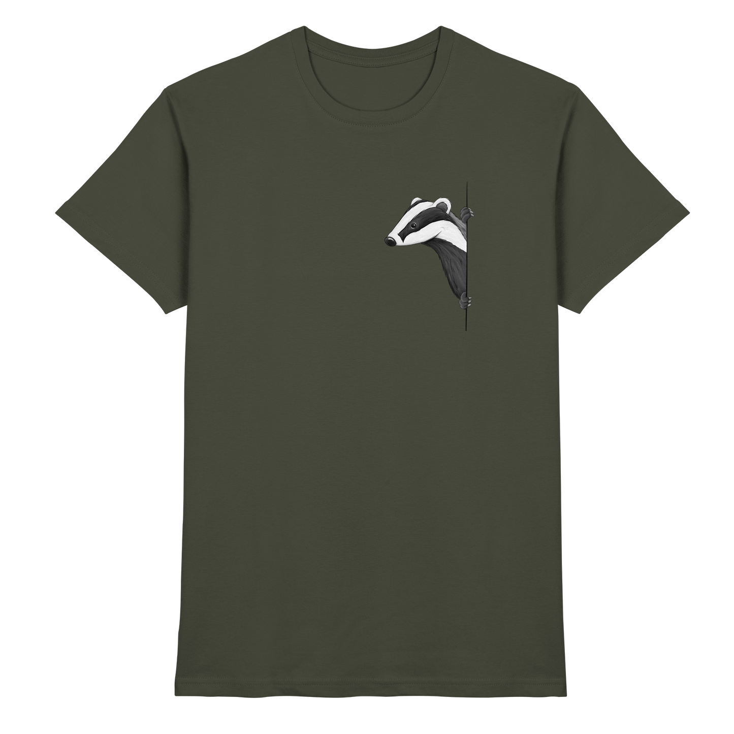 Lässiger Dachs Meister Grimbart - Premium Shirt