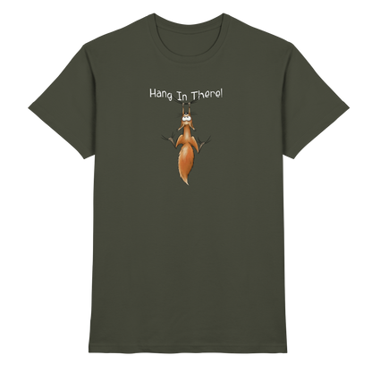 Hang In There | Lässiges Eichhörnchen - Premium Shirt