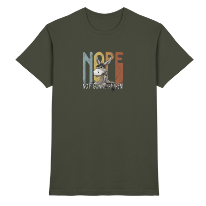 Nope | bockiger Esel - Premium Shirt