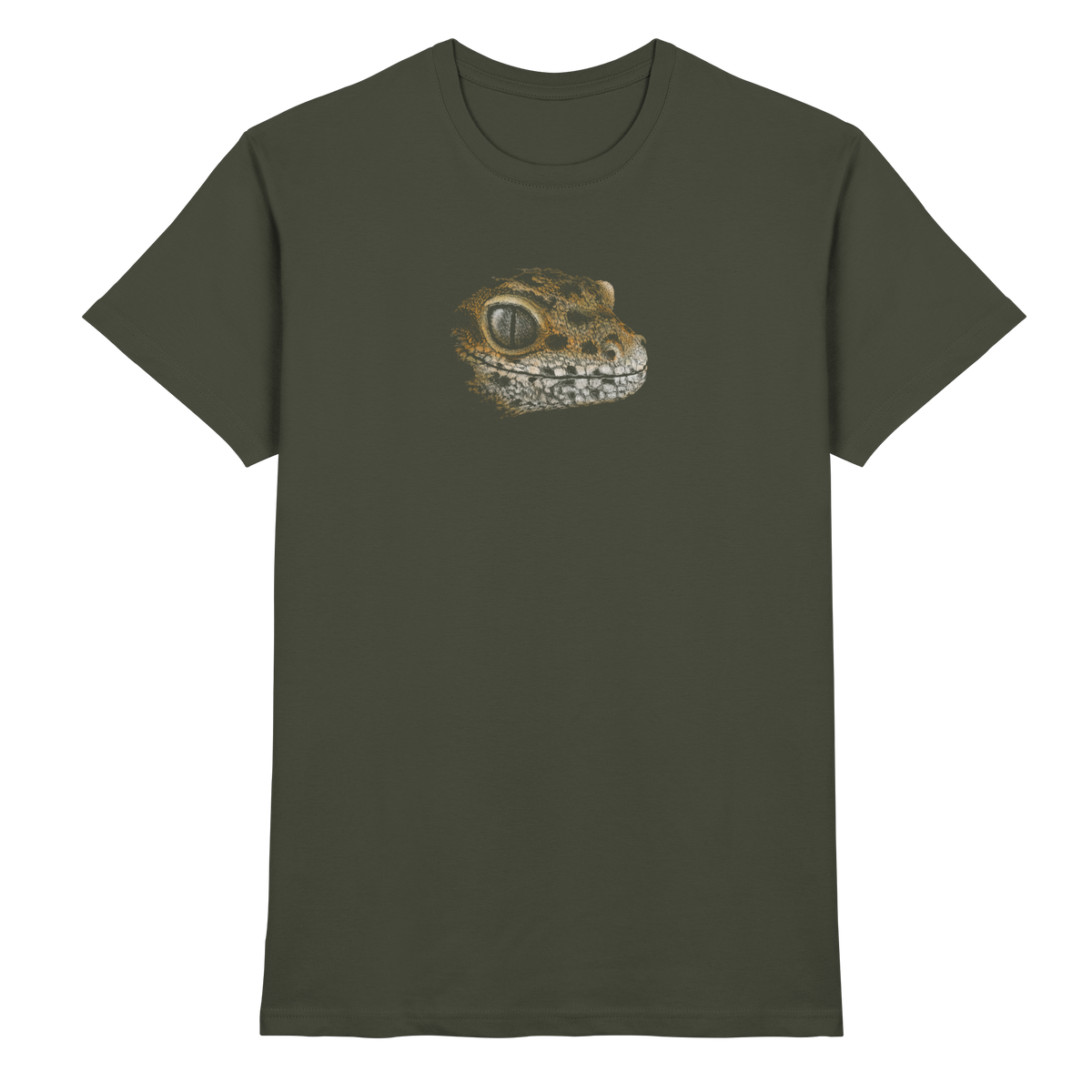 Leopard Gecko Skizze Kritzelkunst - Premium Shirt