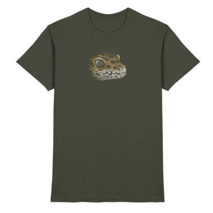 Leopard Gecko Skizze Kritzelkunst - Premium Shirt