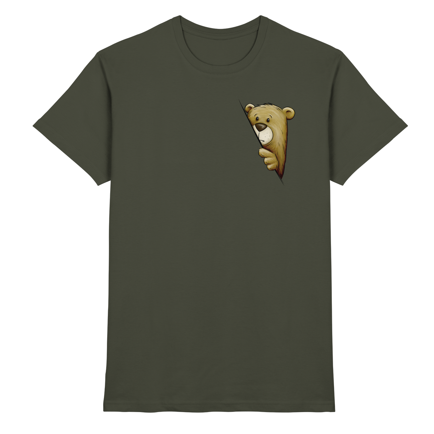 Funky Bär Illustration - Premium Shirt