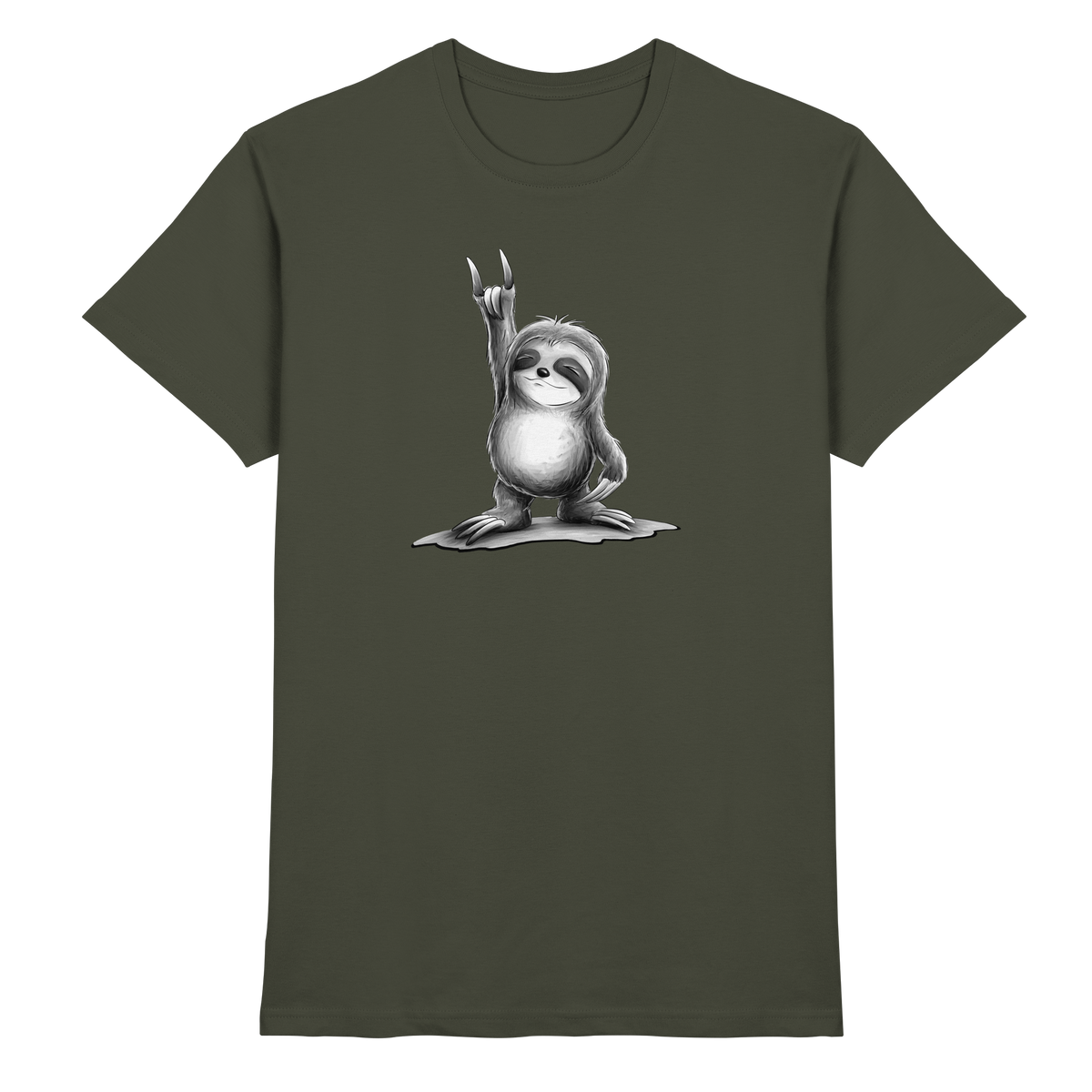 Rock On Party Faultier - Premium Shirt