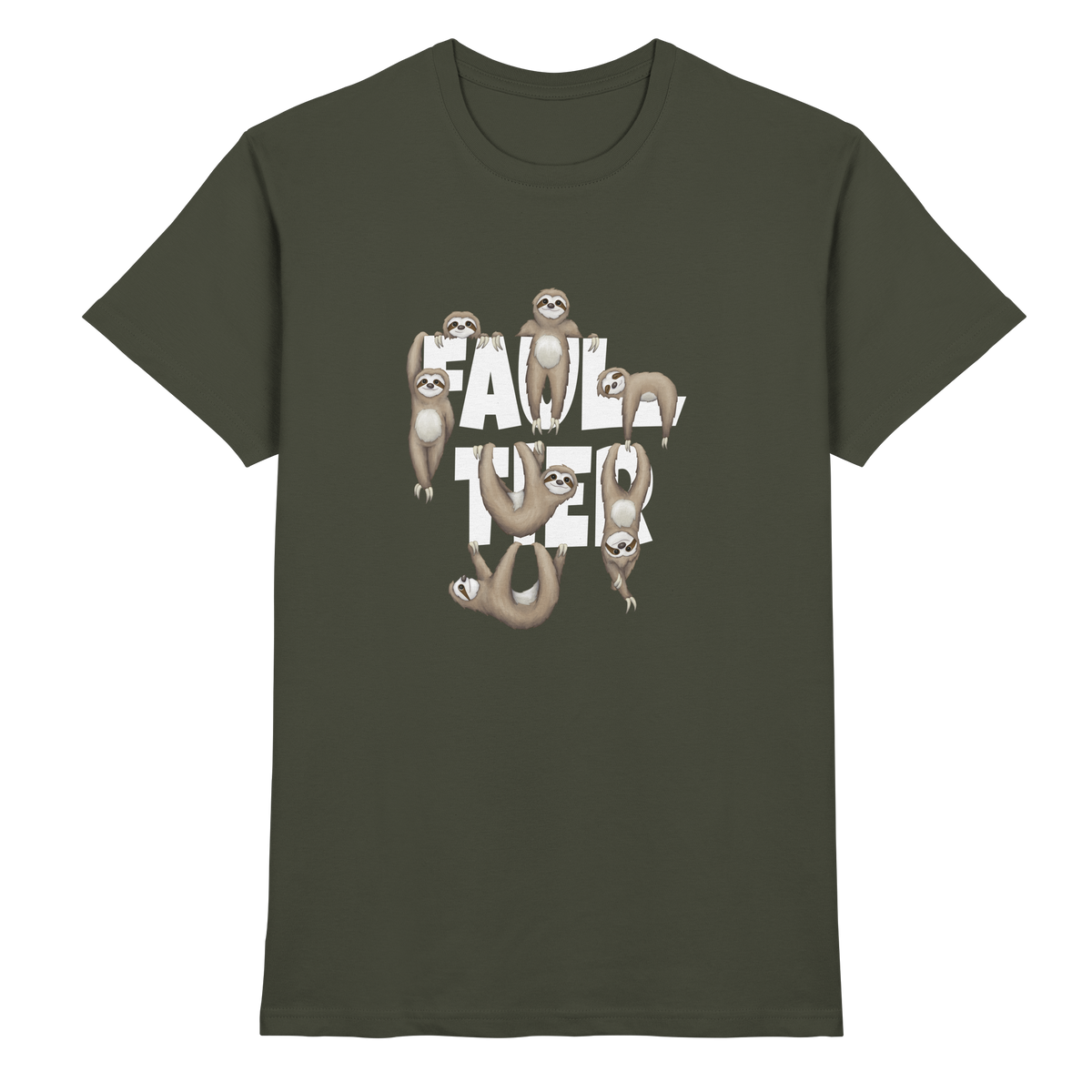 Viele gechillte Faultiere - Premium Shirt