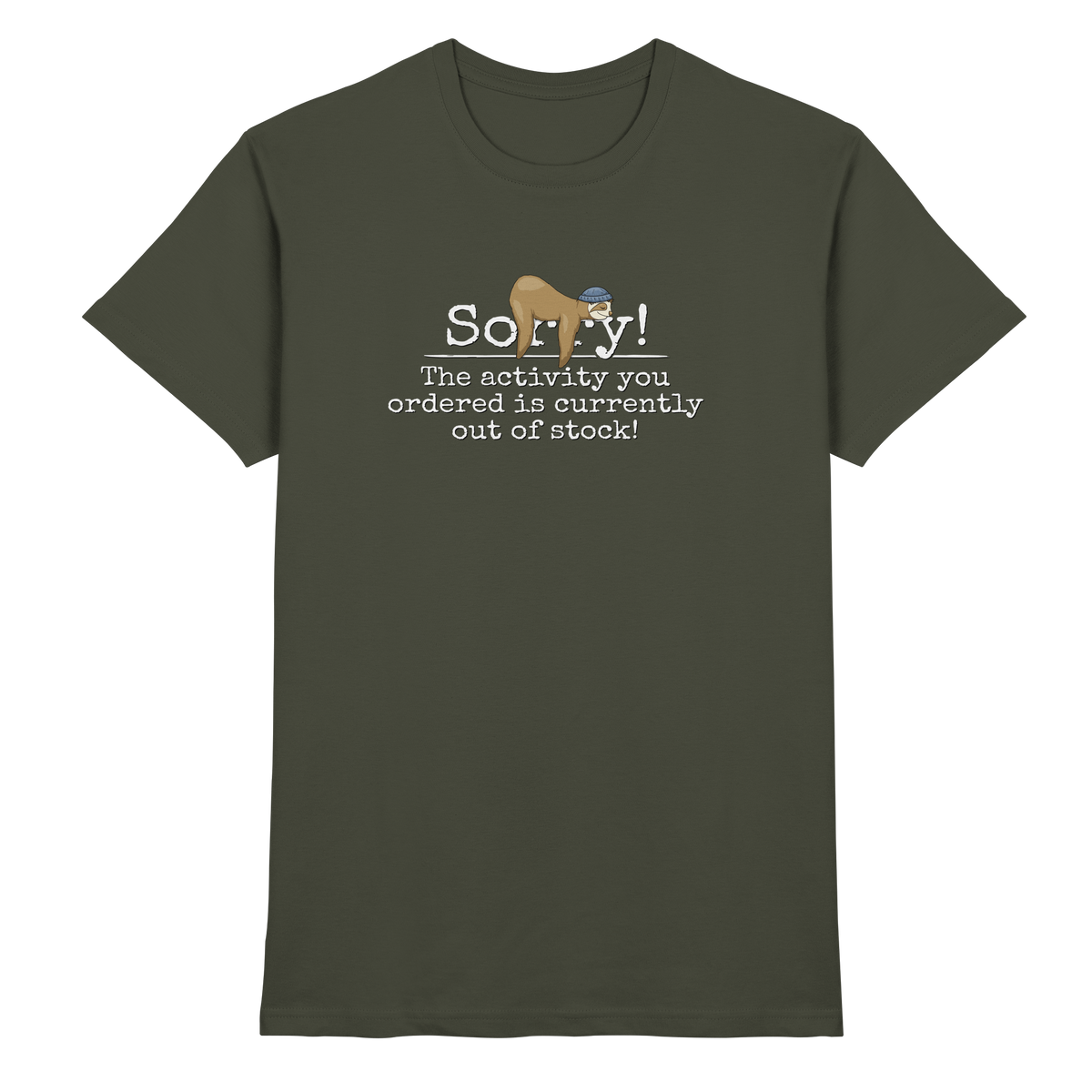 No-Activity Faultier - Premium Shirt