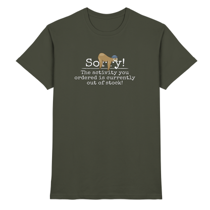 No-Activity Faultier - Premium Shirt