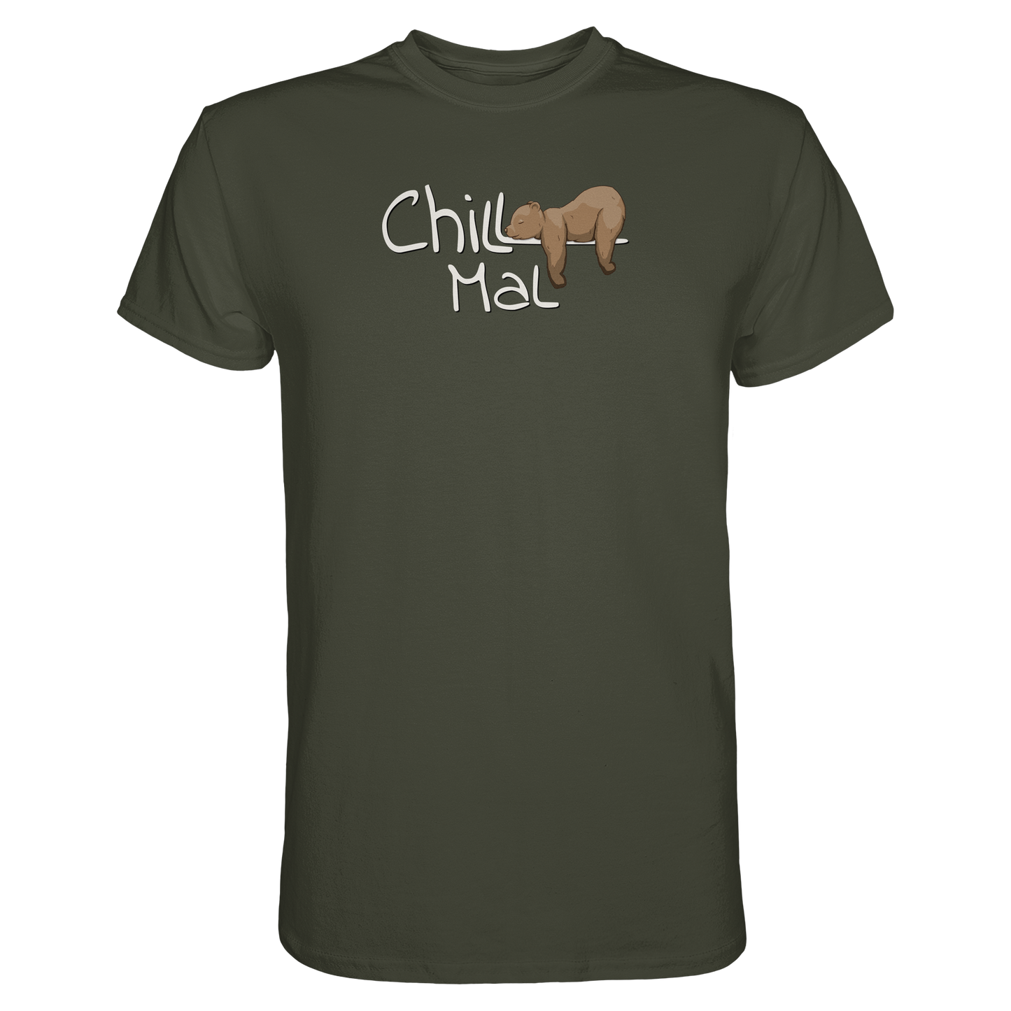 Chill Mal schläfriger Braunbär - Premium Shirt