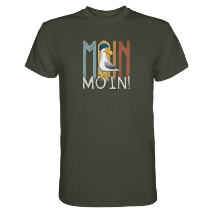 Moin Moin norddeutsche Möwe - Premium Shirt