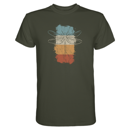 Retro Kunst Libelle | Vintage Dragonfly - Premium Shirt