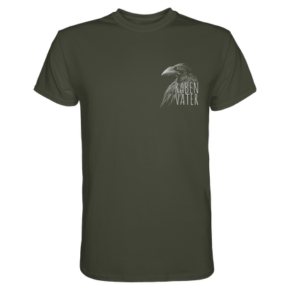 Rabenvater schwarzer Rabe Krähe - Premium Shirt