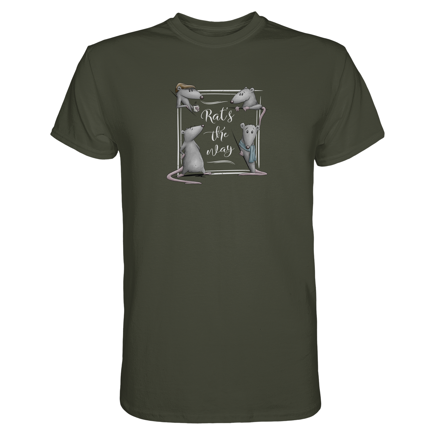 Rat’s The Way Kaffeehaus Ratten - Premium Shirt