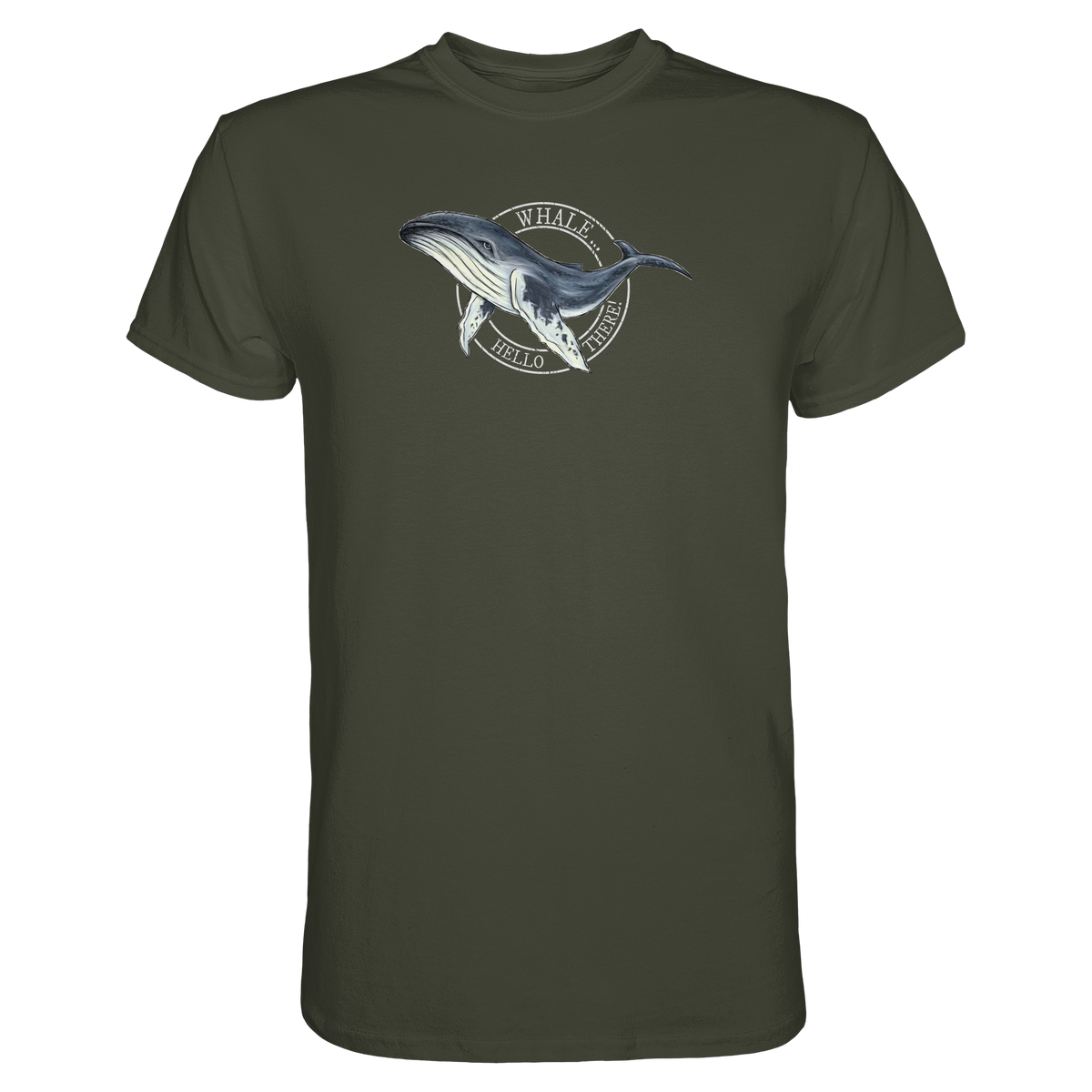 Whale, Hello There | Buckelwal - Premium Shirt