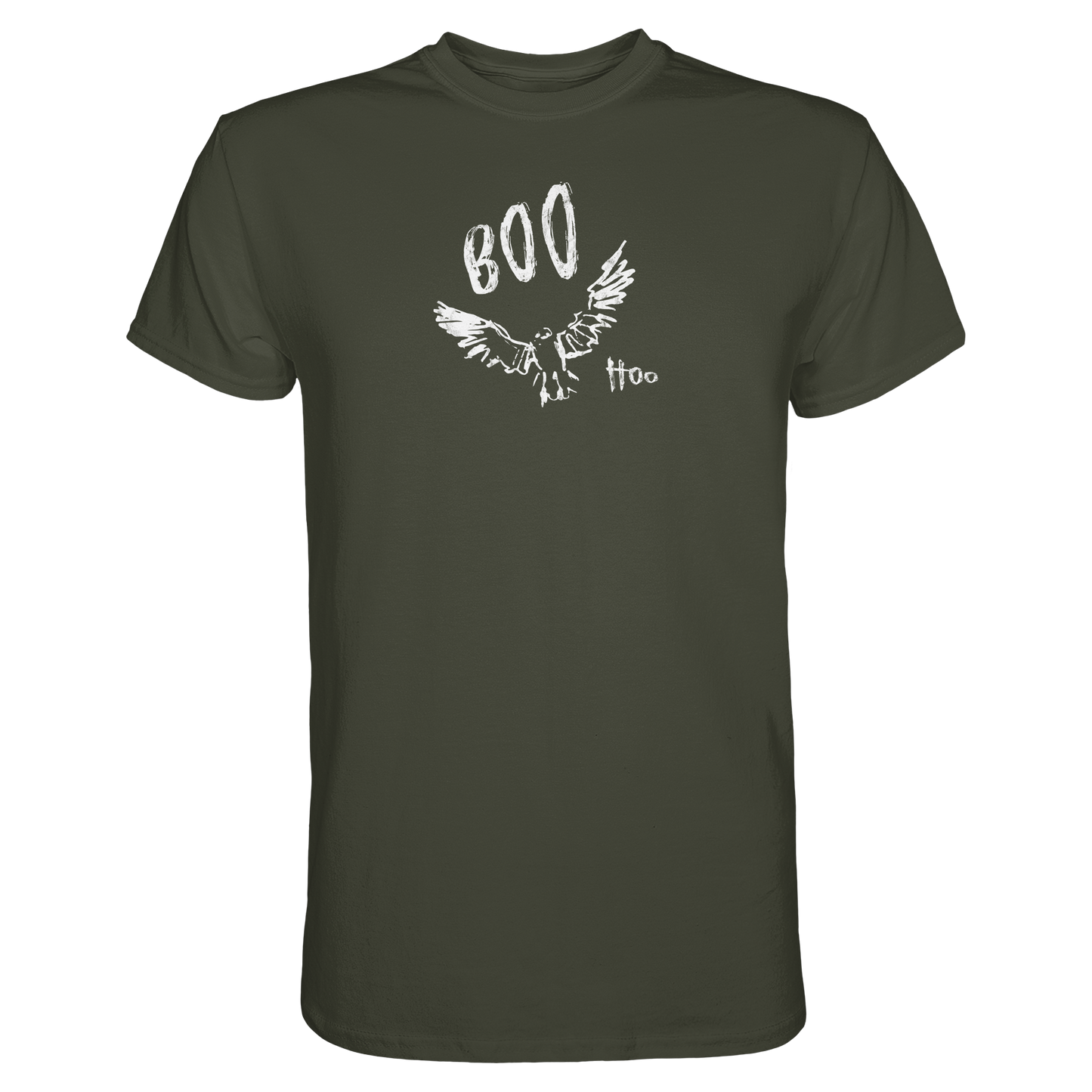 Boo Hoo! Fliegende Eule  - Premium Shirt