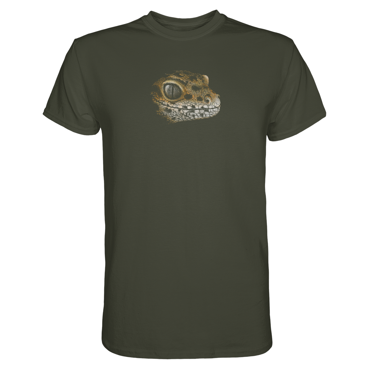 Leopard Gecko Skizze Kritzelkunst - Premium Shirt