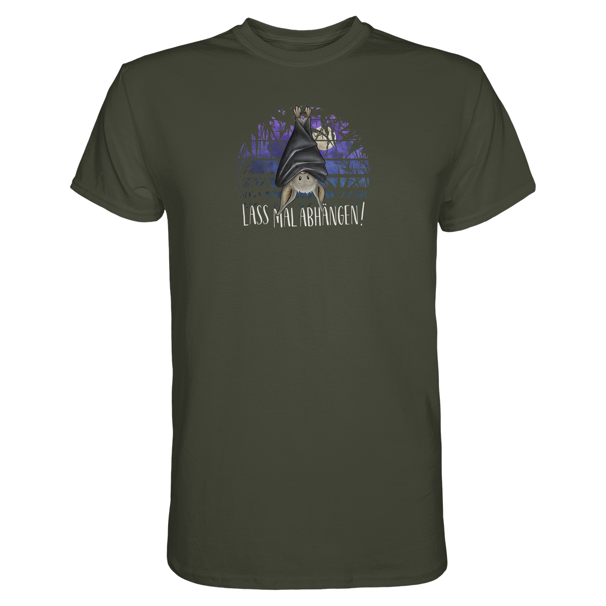 Lass mal abhängen Fledermaus - Premium Shirt