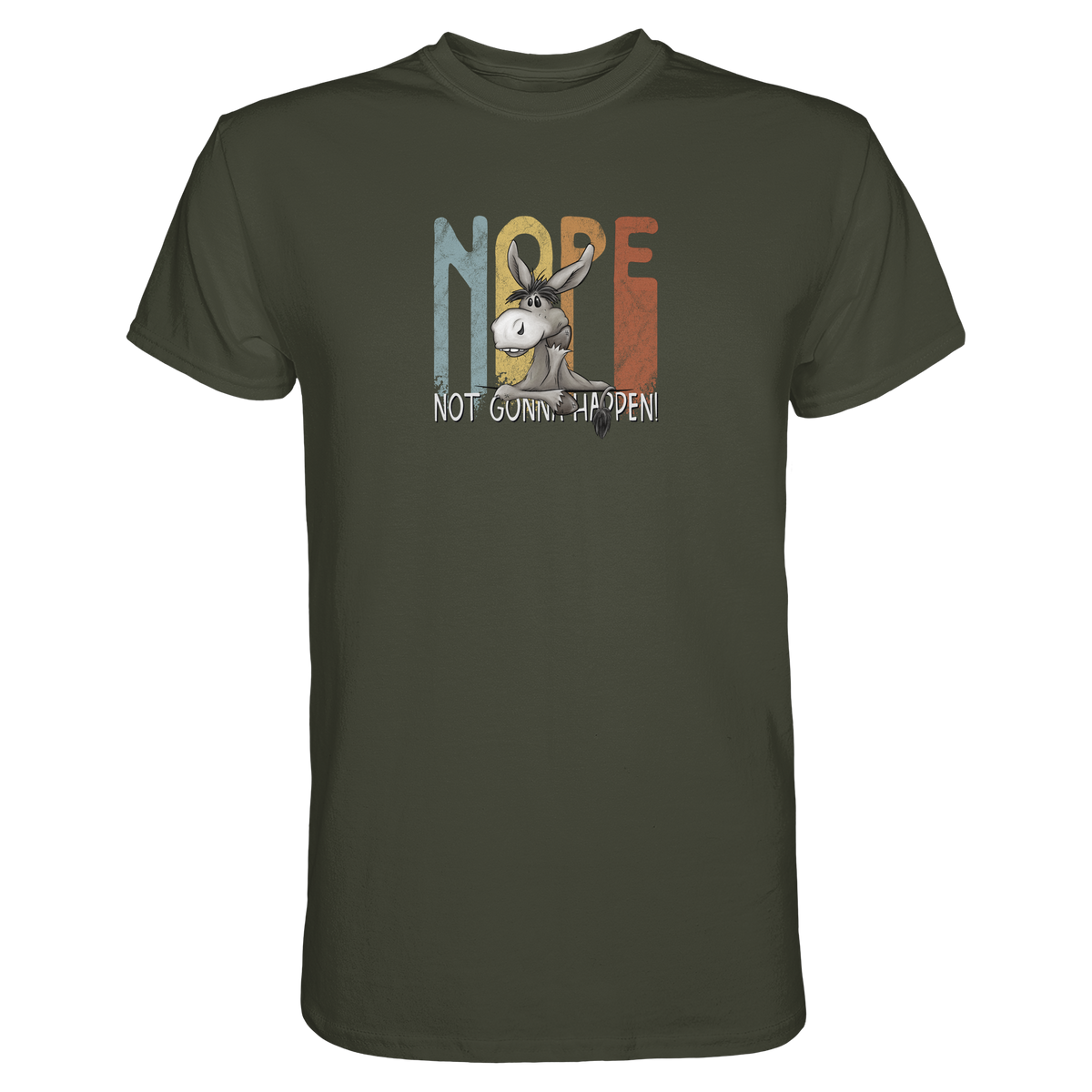 Nope | bockiger Esel - Premium Shirt