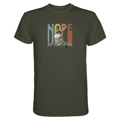 Nope | bockiger Esel - Premium Shirt