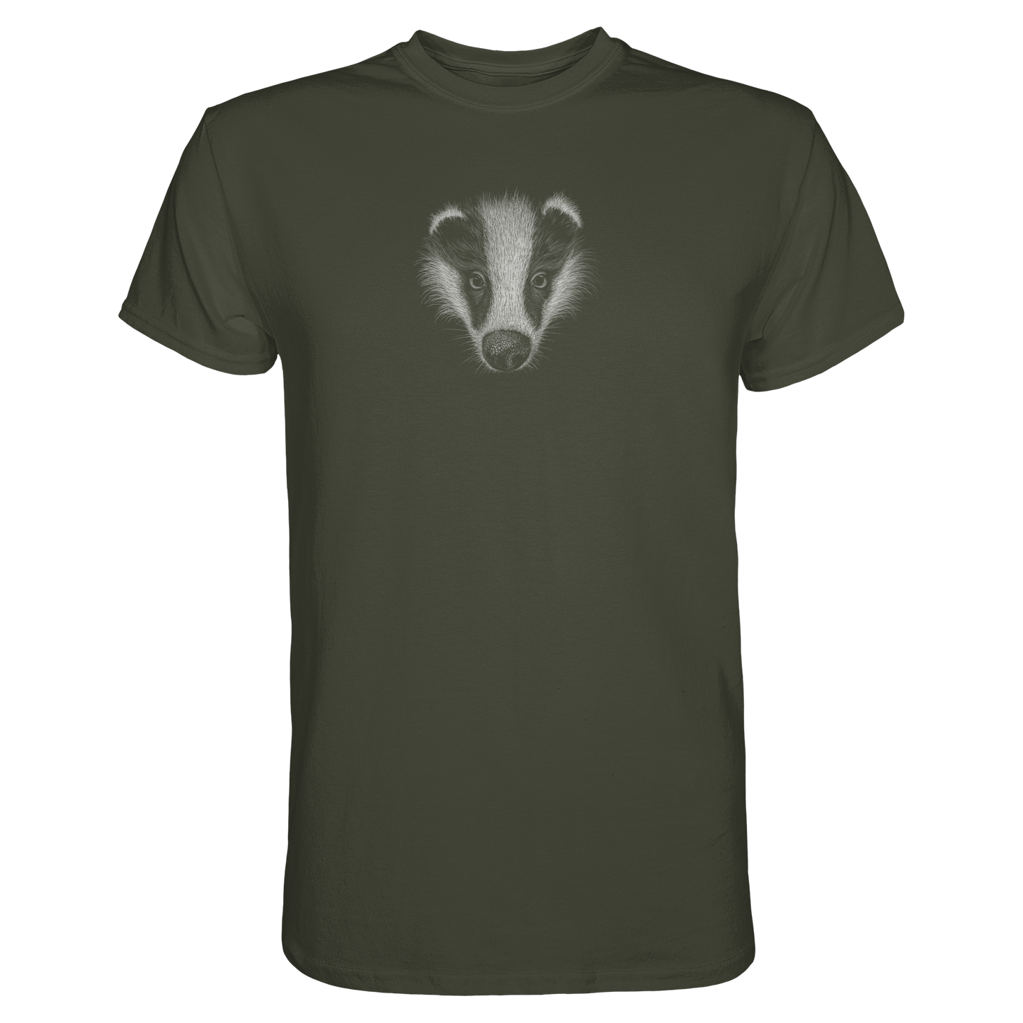 Kritzel-Kunst Dachs Illustration - Premium Shirt