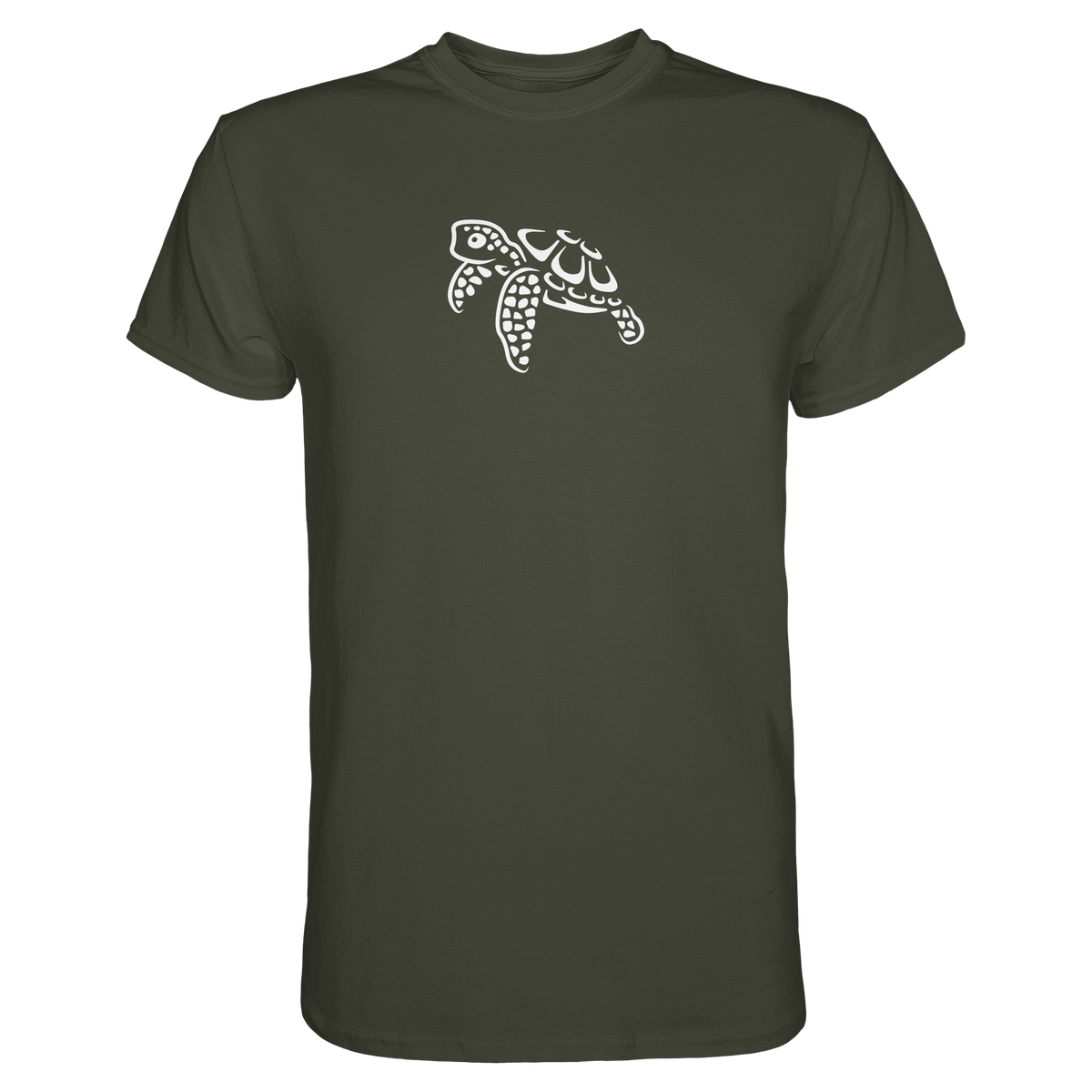schwimmende Meeres-Schildkröte - Premium Shirt
