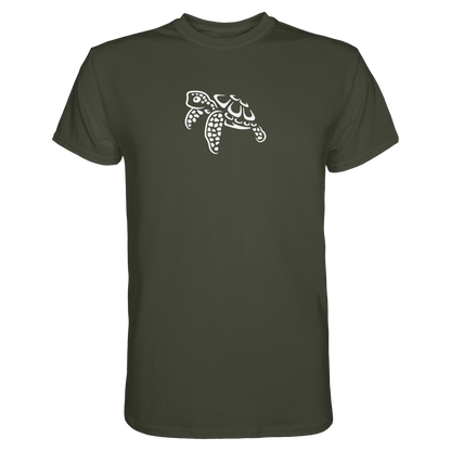 schwimmende Meeres-Schildkröte - Premium Shirt