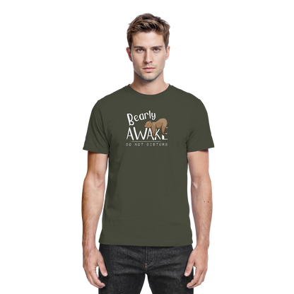 Bearly Awake Bitte nicht stören Bär - Premium Shirt