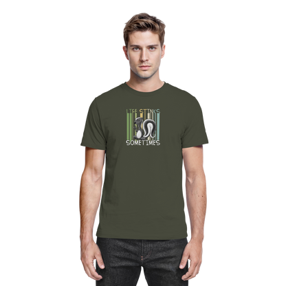 Life Stinks Sometimes Stinktier Weisheit - Premium Shirt