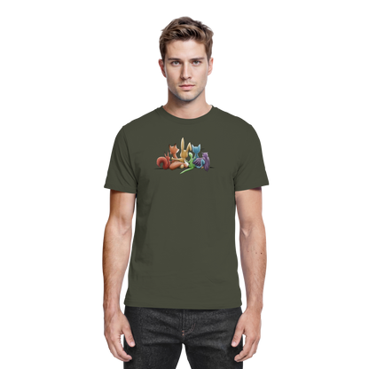 Regenbogen Tiere für Freundschaft, Toleranz und Vielfalt - Premium Shirt