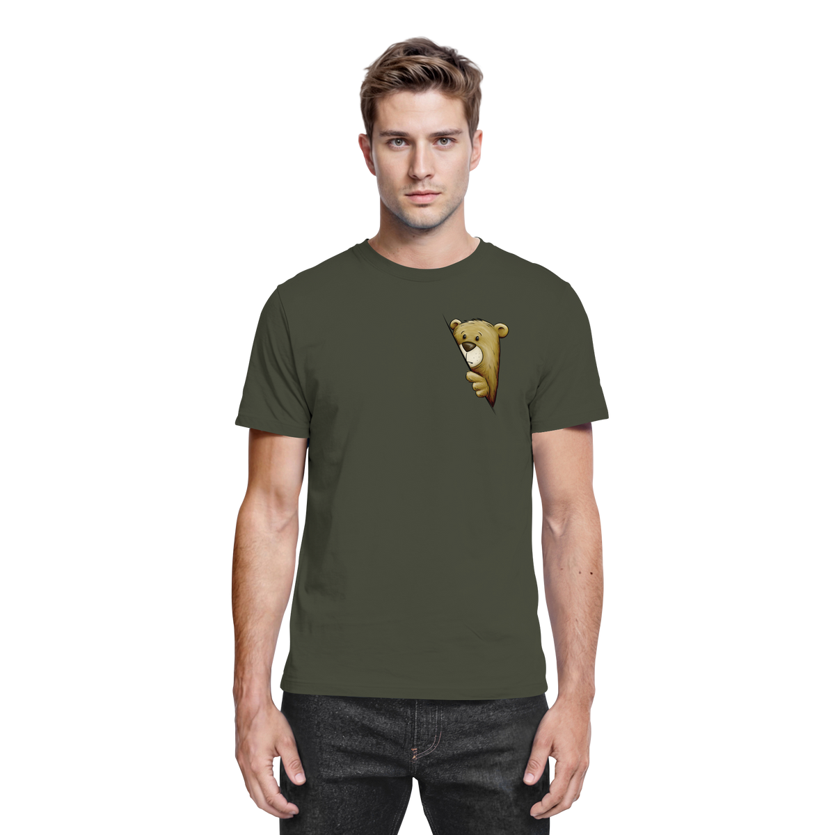 Funky Bär Illustration - Premium Shirt