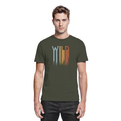 Wild Retro Schriftzug - Premium Shirt