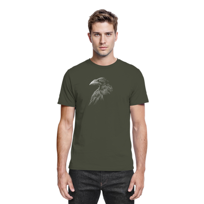 Kritzelkunst Rabe Krähe - Premium Shirt