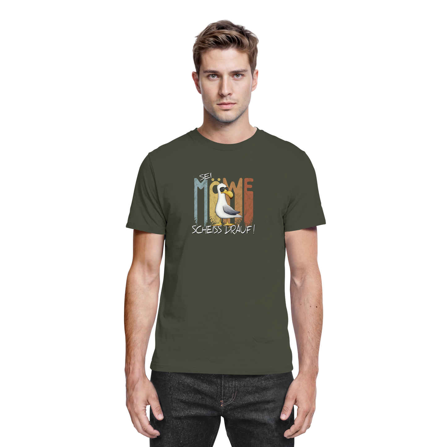 Sei Möwe Scheiß Drauf  - Premium Shirt