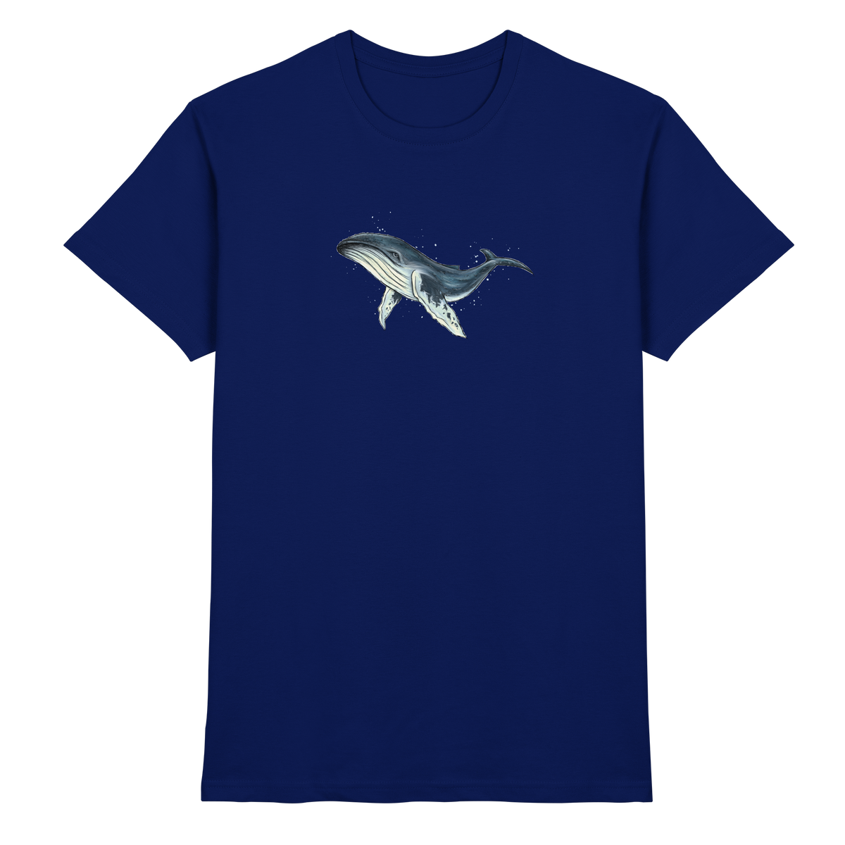 Tiefsee Ozean-Riese Buckelwal - Premium Shirt
