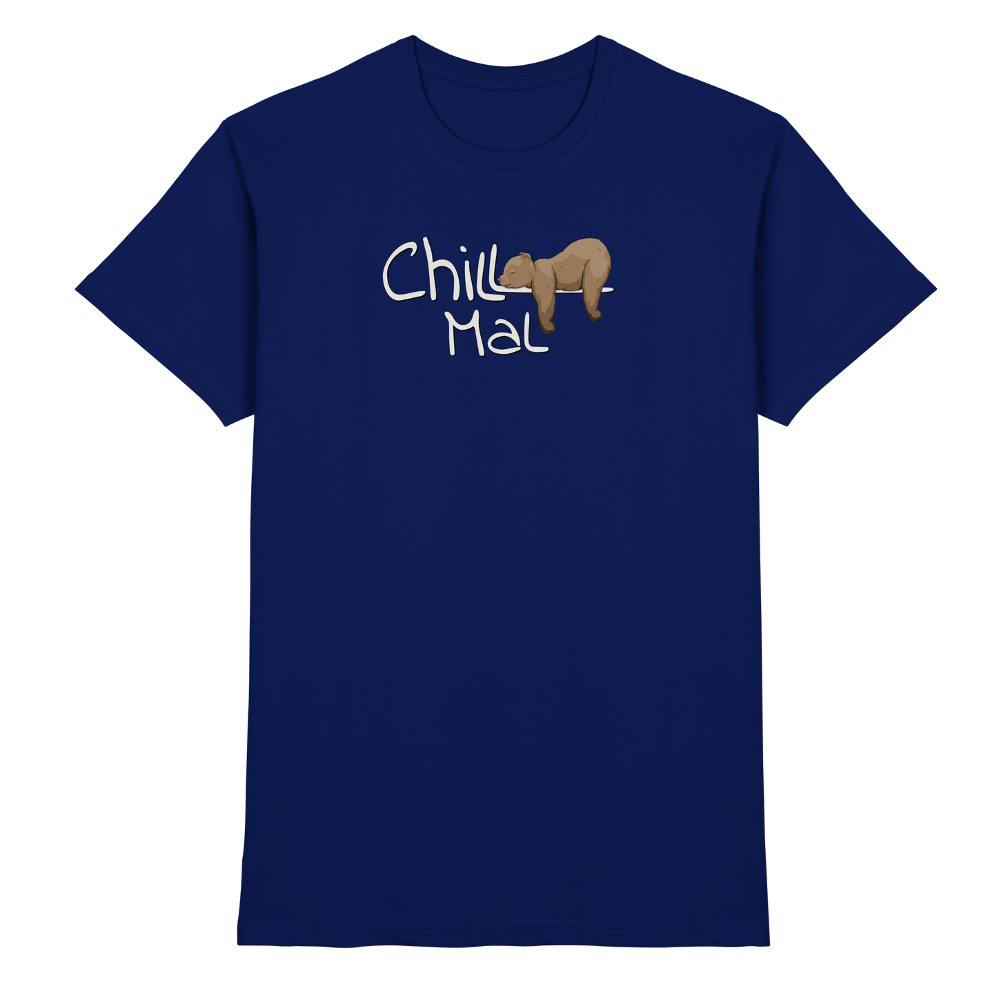 Chill Mal schläfriger Braunbär - Premium Shirt