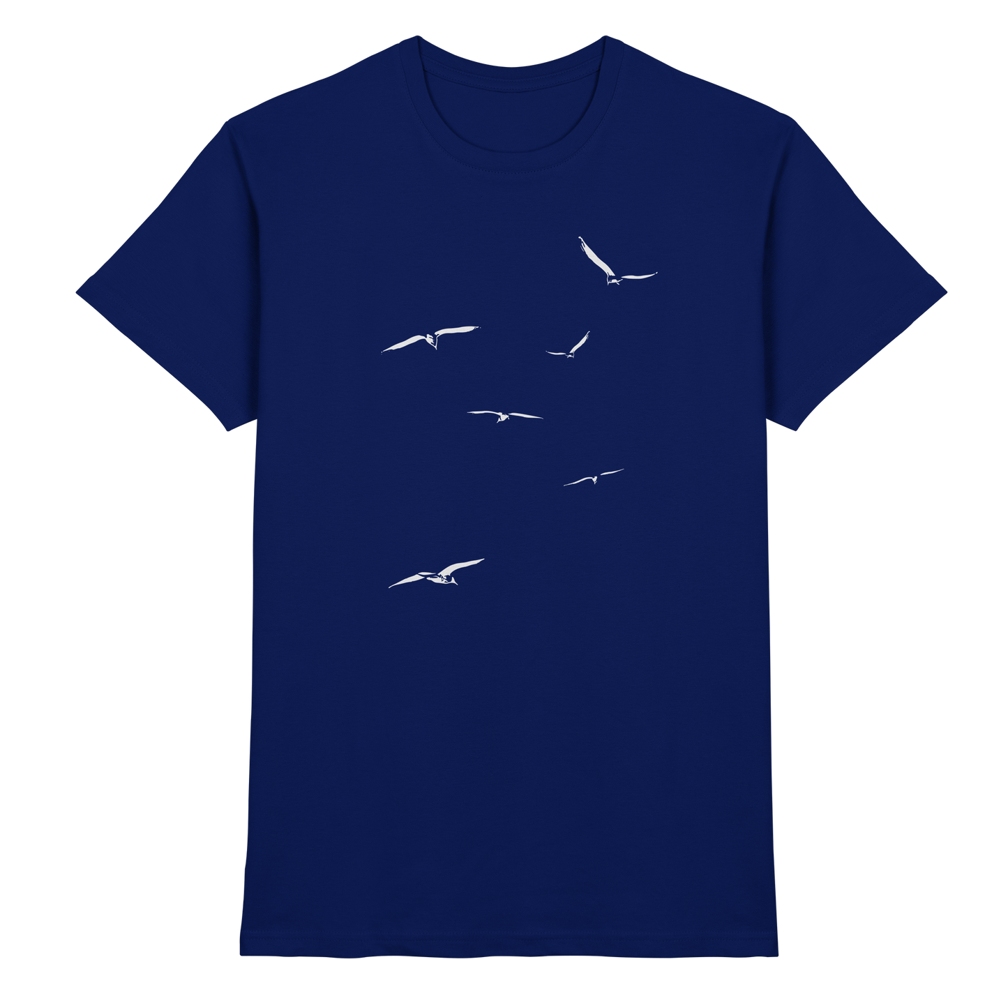 Vogelschwarm – Traum vom Fliegen - Premium Shirt