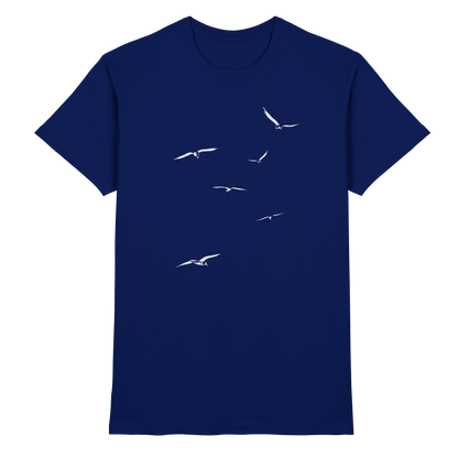 Vogelschwarm – Traum vom Fliegen - Premium Shirt