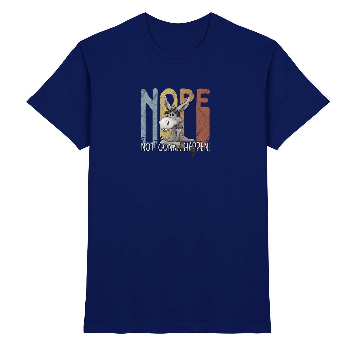 Nope | bockiger Esel - Premium Shirt