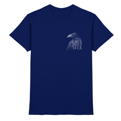 Rabenvater schwarzer Rabe Krähe - Premium Shirt
