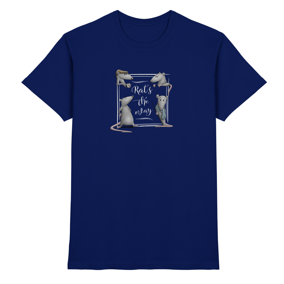 Rat’s The Way Kaffeehaus Ratten - Premium Shirt