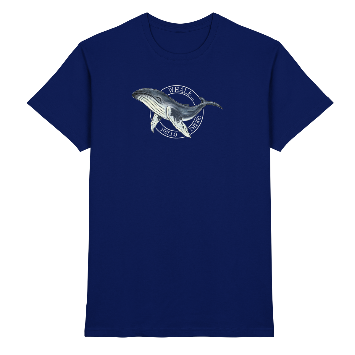 Whale, Hello There | Buckelwal - Premium Shirt