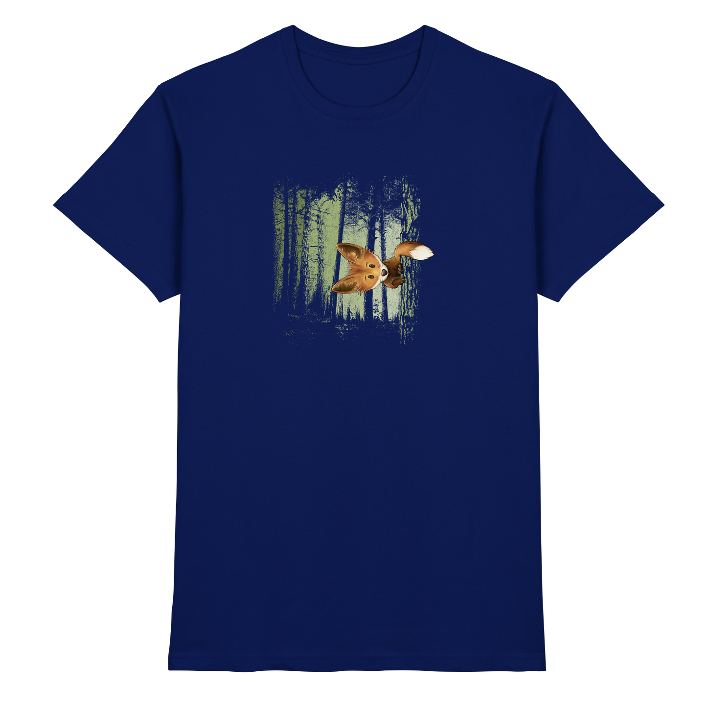 Fuchs im Zwielicht-Wald - Premium Shirt
