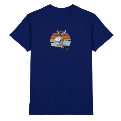 Lässiges Maultier Retro Esel - Premium Shirt
