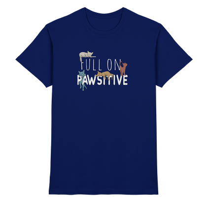 Full On Pawsitive! Gechillte Katzen - Premium Shirt